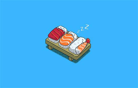 Cartoon Sushi Wallpapers - Top Free Cartoon Sushi Backgrounds ...