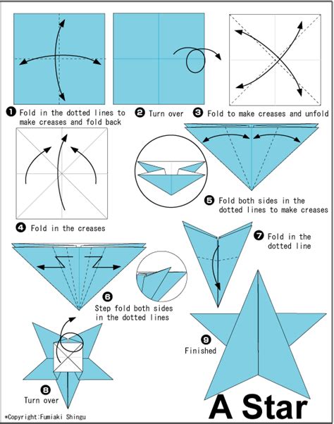 Star Origami Instructions Step By Step | Origami Tutorial