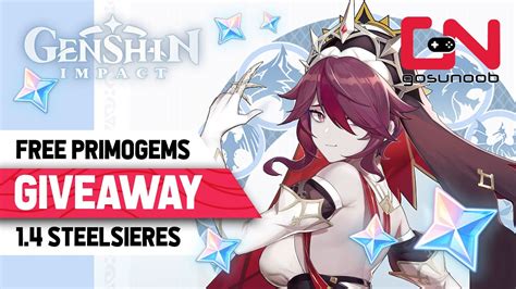 Steelseries Primogems Giveaway Genshin Impact Redeem Code 1.4 - Genshin ...