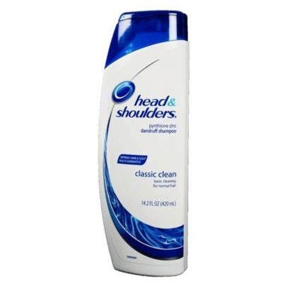 Head & Shoulders Shampoo, Dandruff, Pyrithione Zinc, Classic Clean, 13. ...