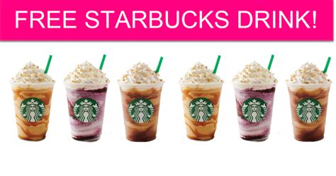 FREE Starbucks Drink! - Free Samples By Mail