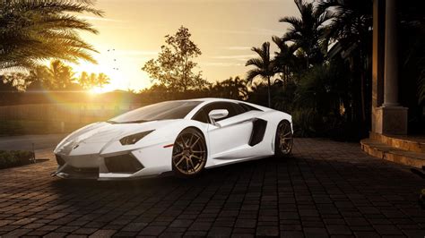 wallpaper Lamborghini, white sports car, car pictures, ultra HD ...