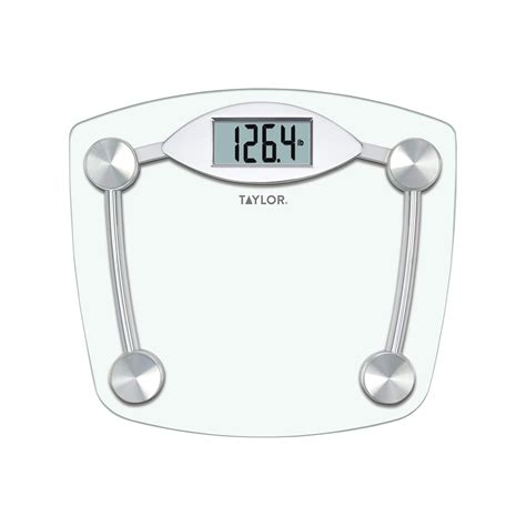 Digital Glass Chrome Bathroom Scale | 7506 | TAYLOR – Taylor USA