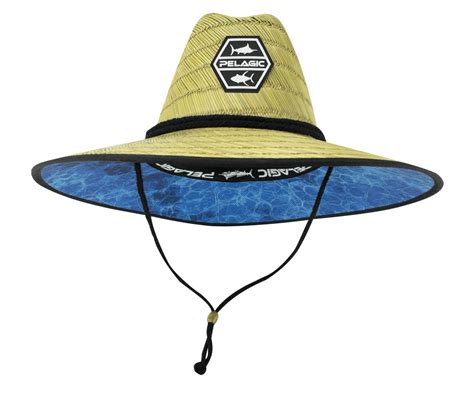 Pelagic Baja Straw Fishing Hats - TackleDirect