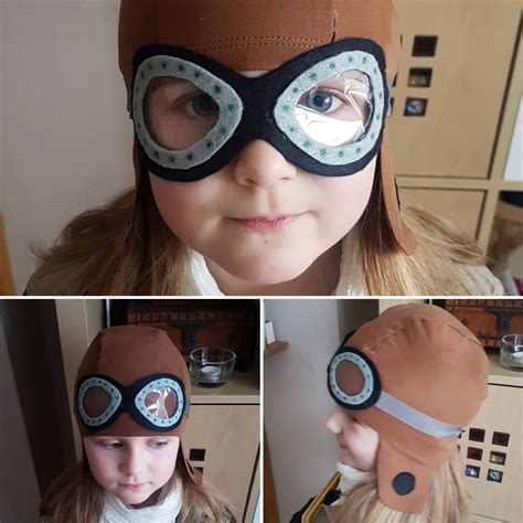 DIY - Aviator Goggles - World Book Day | Aviator goggles, Pilot costume ...