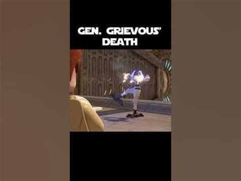 General Grievous' Death #shorts - YouTube