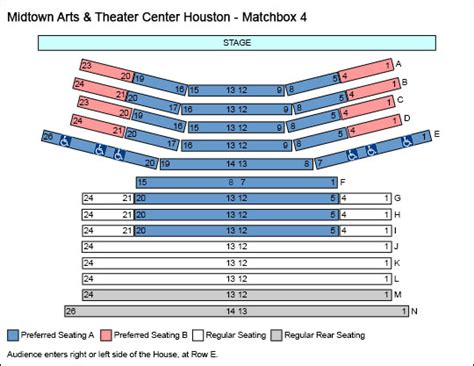 Seating Charts – Main Street Theater