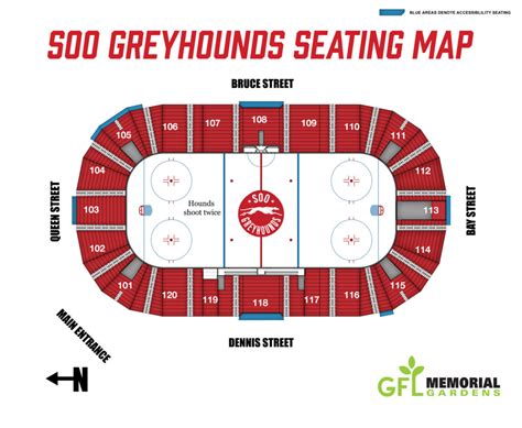 Seating Chart – Soo Greyhounds