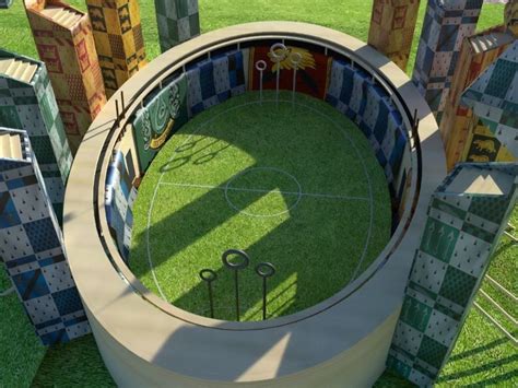 Quidditch stadium 3D model | CGTrader