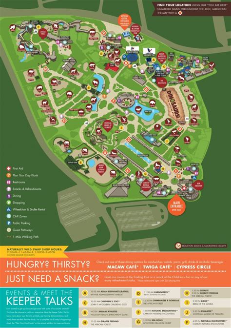 Central Florida Zoo Map - Printable Maps