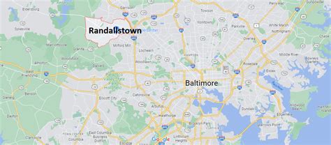 Where is Randallstown Maryland? What County is Randallstown in | Where ...