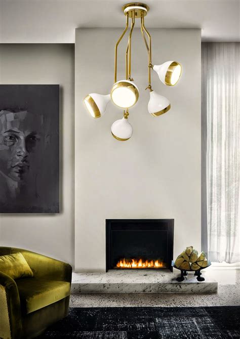 15 mid-century modern brass chandeliers for a contract project | Unique ...