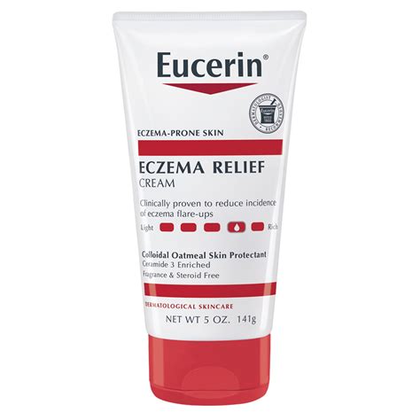 Eucerin Itchy Skin Care Eczema Relief Body Cream, Moisturizing Flare ...