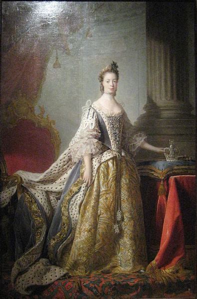 Queen Charlotte Portrait by Allan Ramsay