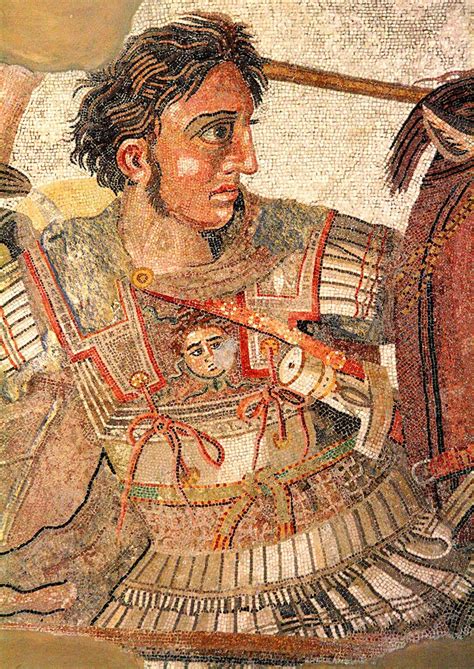 Battle Of Issus Mosaic Alexander The Great. Fine Art | Etsy