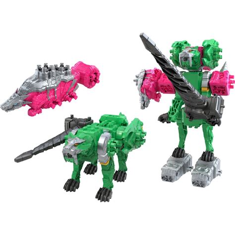 Power Rangers Dino Fury Ankylo Hammer and Tiger Claw Zord Set