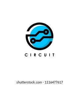 Electrical Circuit Logo Stock Vector (Royalty Free) 1116477617 ...