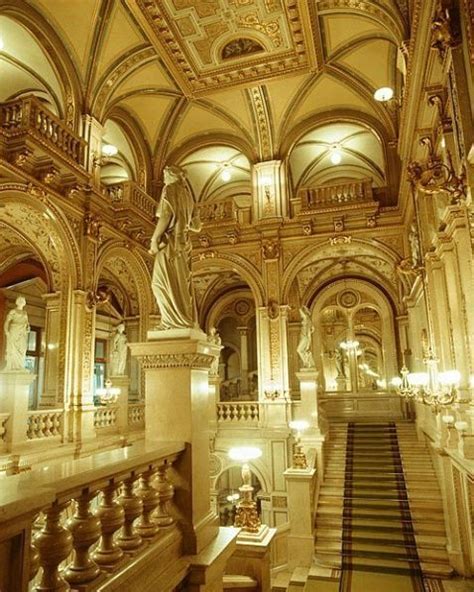 Interior of opera house - Vienna - Austria #travel #beautiful ...