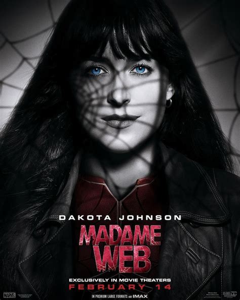 Pics Dakota Johnson's Madame Web posters tease a dark tale, fans call ...