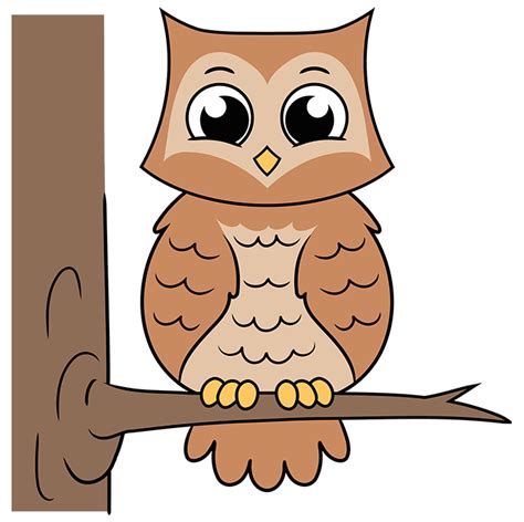 Simple Owl Drawings