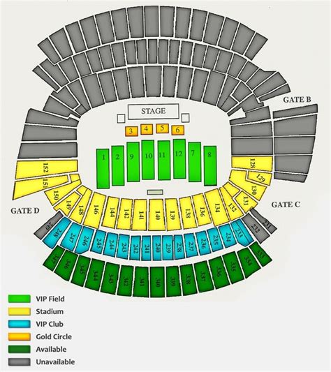 The Brilliant paul brown stadium seating chart | Paul brown stadium ...