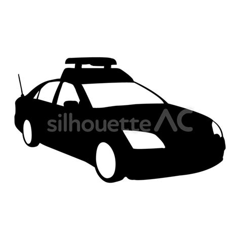 Police car 108242 - Free Download - silhouetteAC