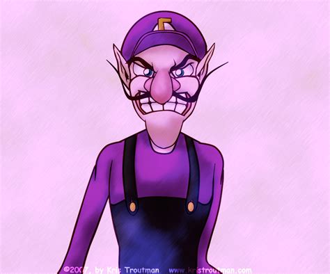 Waluigi by TheTrashMan on DeviantArt