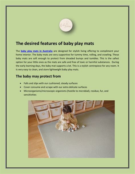 PPT - The desired features of baby play mats PowerPoint Presentation ...