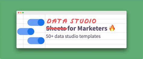 50+ FREE Data Studio Templates to Automate SEO Reporting + Lots More