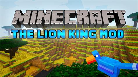 Minecraft: Mody [5] - The Lion King Mod! (Nowy świat! Zwierzęta ...