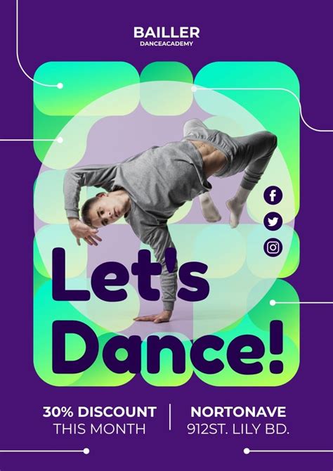 Free Dance Poster Ideas: Move to Your Beat | Wepik