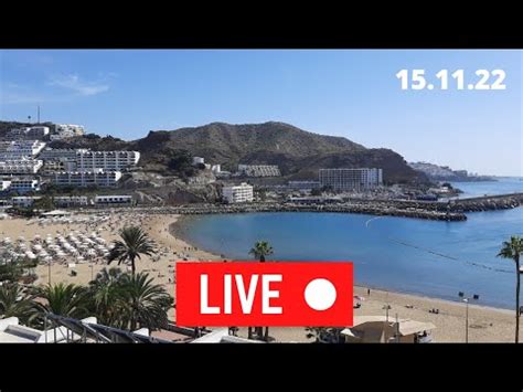 🔴🌞LIVE Weather Puerto Rico Gran Canaria November 15, 2022 - YouTube