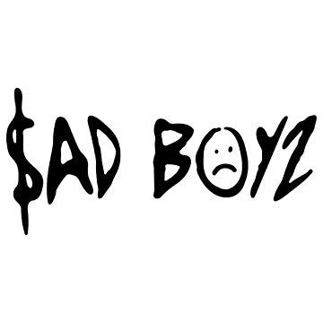 "junior h merch sad boyz" Sticker for Sale by mechova-jehla | Redbubble