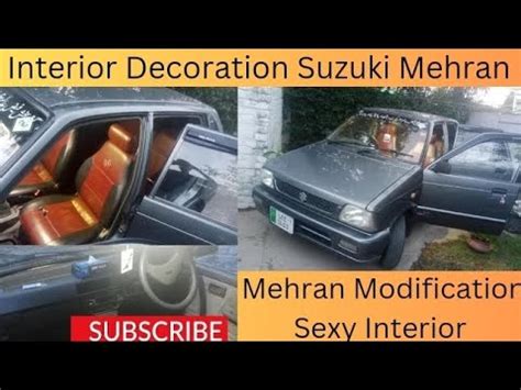 Suzuki Mehran Vxr interior Decoration | Mehran Aka Boss ️ Sexy Interior ...