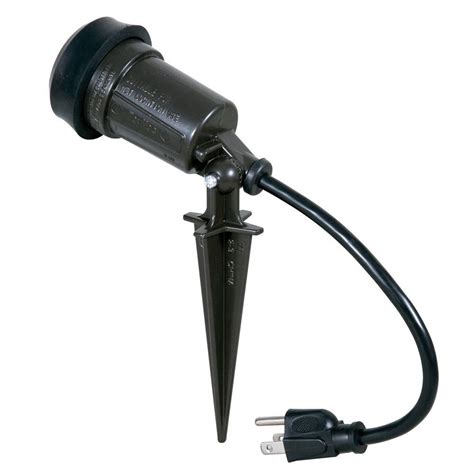 BELL Bronze Portable Outdoor Landscape Flood Light-SL101B - The Home Depot