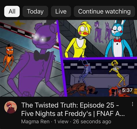 The Twisted Truth: Episode 25 | FNAF Animated Series | Five Nights At ...