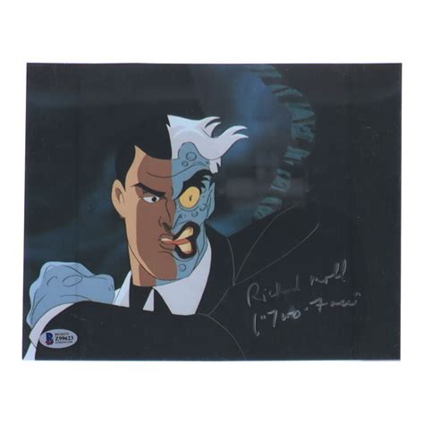 Richard Moll Signed "Batman: The Animated Series" 8x10 Photo Inscribed ...