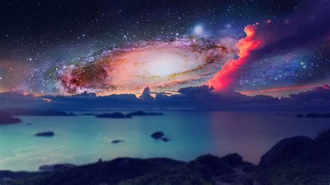 2560x1440 Resolution Space Galaxy Digital 1440P Resolution Wallpaper ...