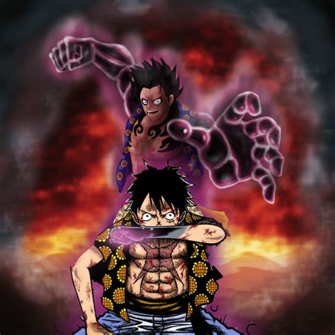 Sintético 101+ Foto En Que Capítulo Luffy Usa El Gear 4 Snakeman Lleno