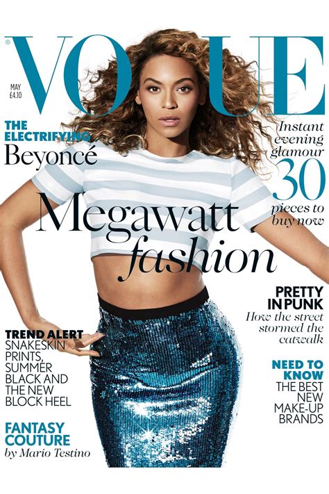 Beyonce Vogue UK Cover - Official May 2013 Issue Cover | British Vogue ...