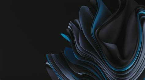 Windows 11 4k Black Blue Art Wallpaper, HD Artist 4K Wallpapers, Images ...