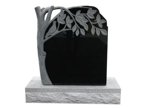 Wholesale Custom Carved Dove Family Headstones With Tree Design at ...