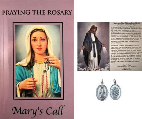 Praying The Rosary / Miraculous Medal / Novena Of The Miraculous Medal ...