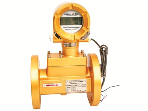 Turbine Gas Meter 50mm - 200mm Rotating Head ISOEN9951