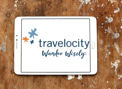 Travelocity Travel Company Logo Editorial Photo - Image of brands ...