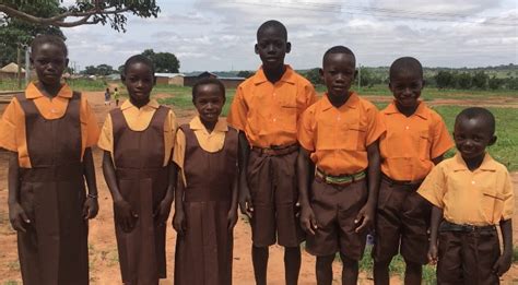 School Uniforms Donated To A Remote School In North East Region, Ghana ...