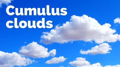 How do cumulus clouds form? - YouTube