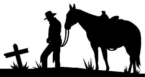 Free Cowboy And Horse Silhouette, Download Free Cowboy And Horse ...