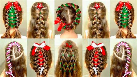 Christmas hairstyles! - New Year`s hair ideas. Новогодние красивые ...