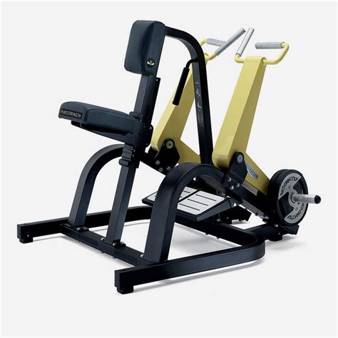 Plate loaded upper back machine: Technogym Pure Row | Technogym United ...